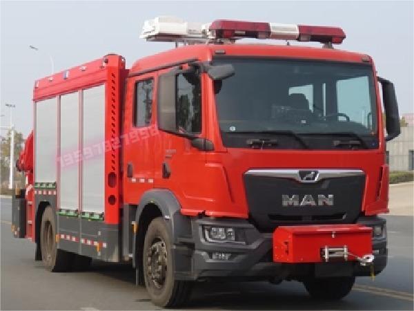 德國曼搶險救援消防車